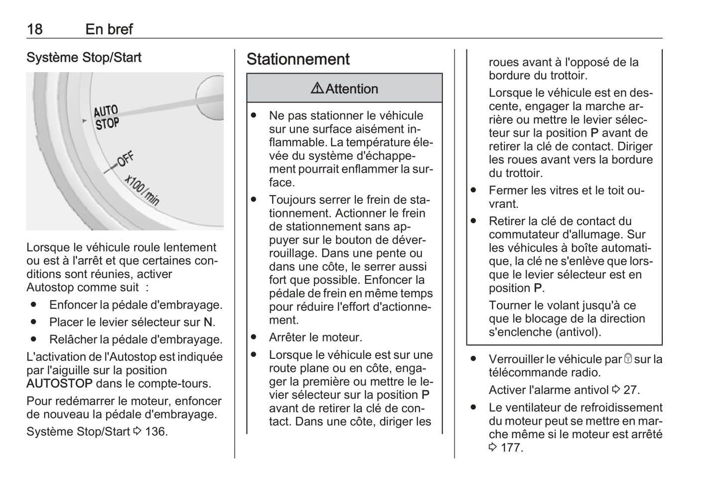 2016 Opel Mokka Owner's Manual | French