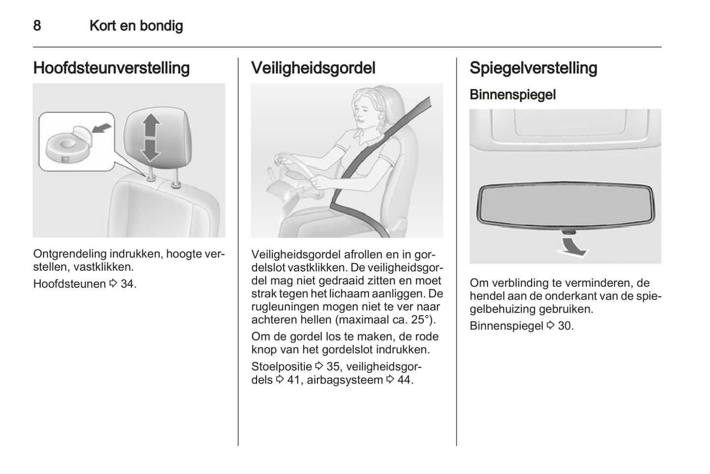 2012 Opel Movano Owner's Manual | Dutch