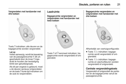 2012 Opel Movano Owner's Manual | Dutch