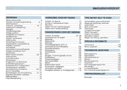 1991-1997 Volkswagen Golf Owner's Manual | Dutch