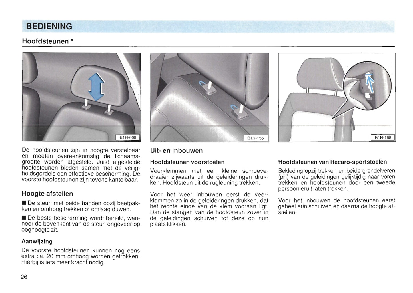 1991-1997 Volkswagen Golf Owner's Manual | Dutch