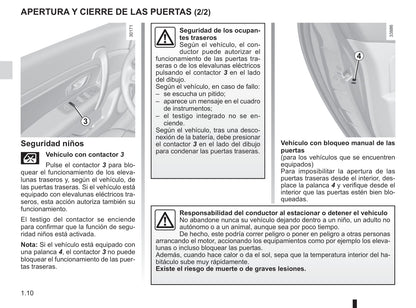 2014-2015 Renault Latitude Bedienungsanleitung | Spanisch