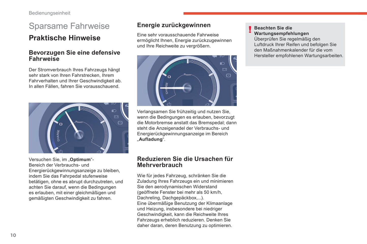 2016 Citroën e-Berlingo Multispace/Berlingo Electric Supplement Manual | German