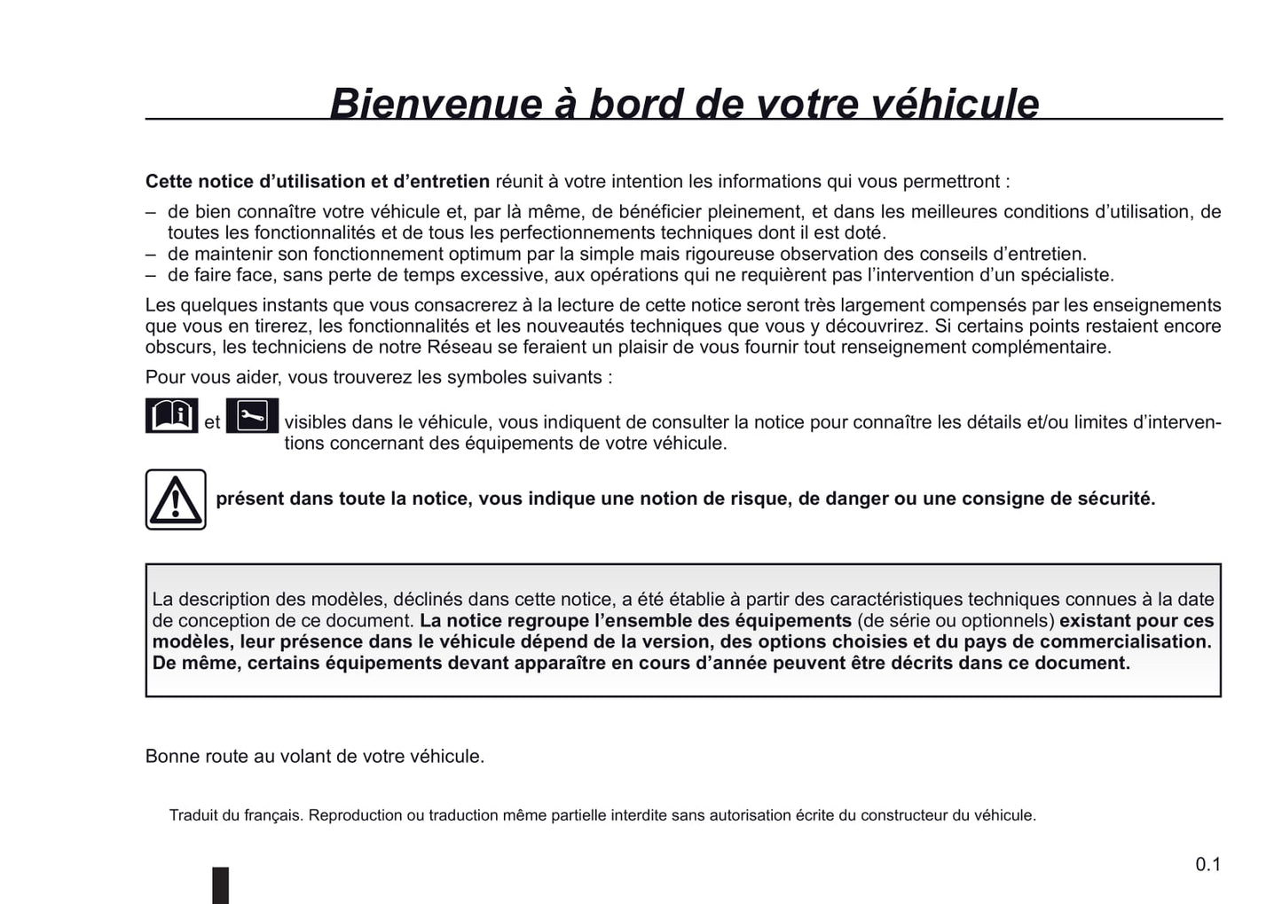 2018-2019 Renault Talisman Owner's Manual | French