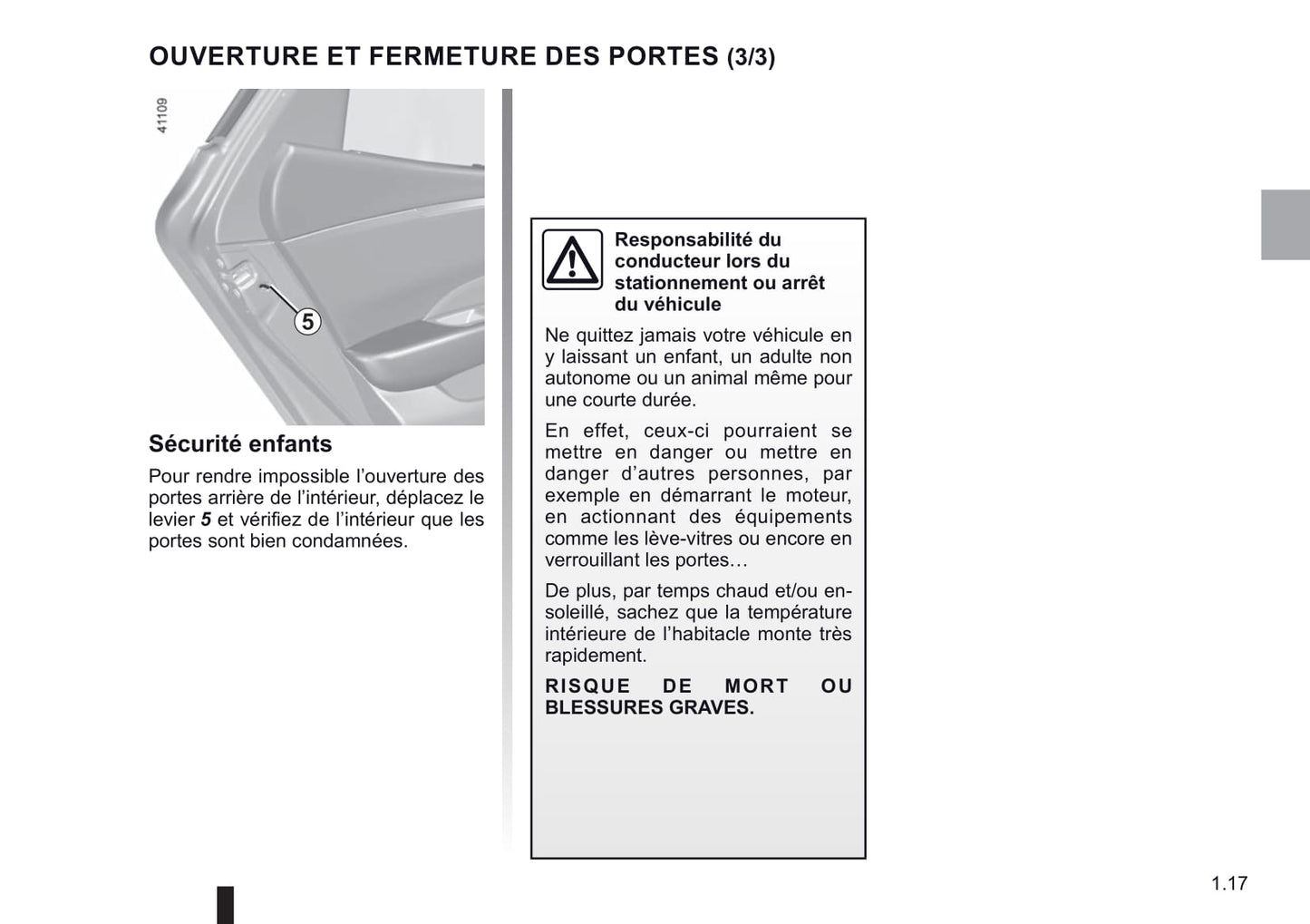 2018-2019 Renault Talisman Owner's Manual | French