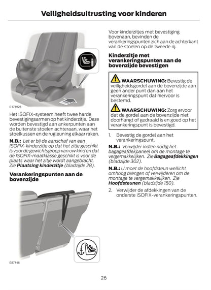 2021-2023 Ford Galaxy/S-Max Owner's Manual | Dutch