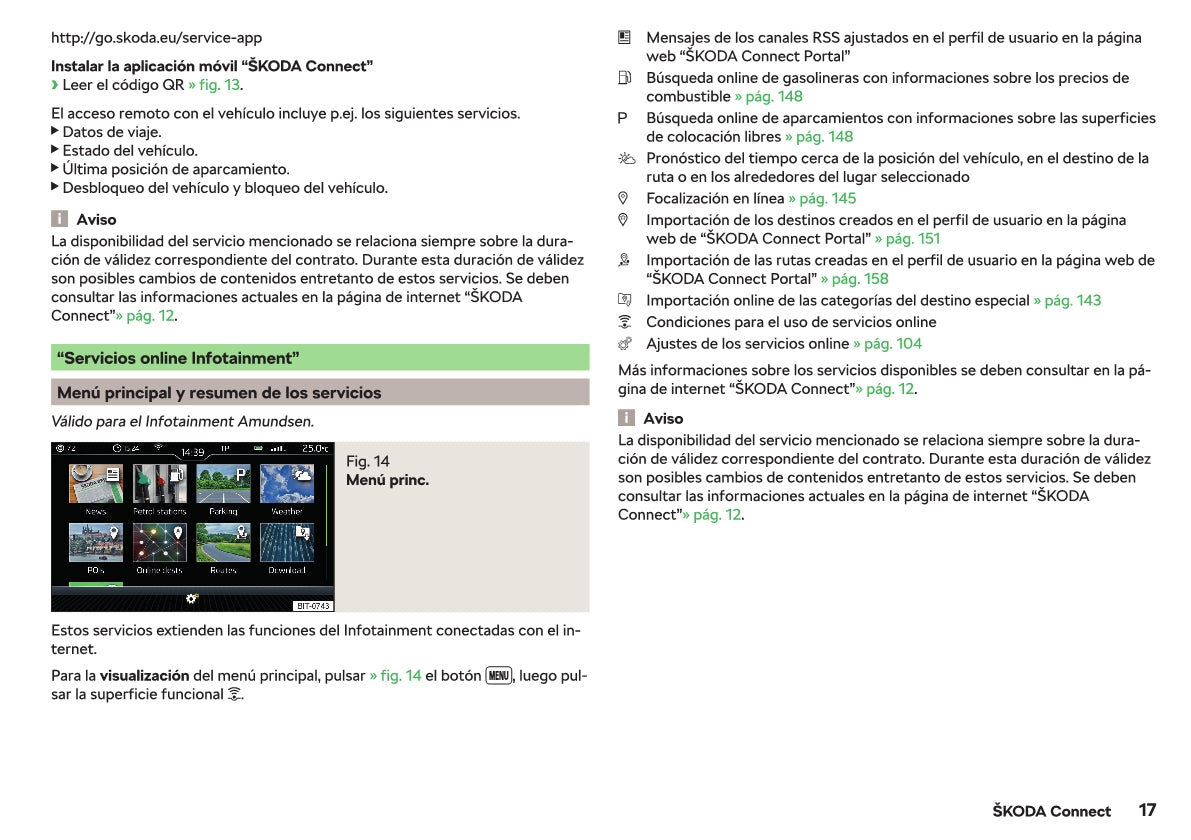 2012-2019 Skoda Rapid Bedienungsanleitung | Spanisch