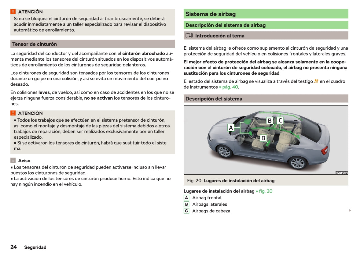 2012-2019 Skoda Rapid Bedienungsanleitung | Spanisch