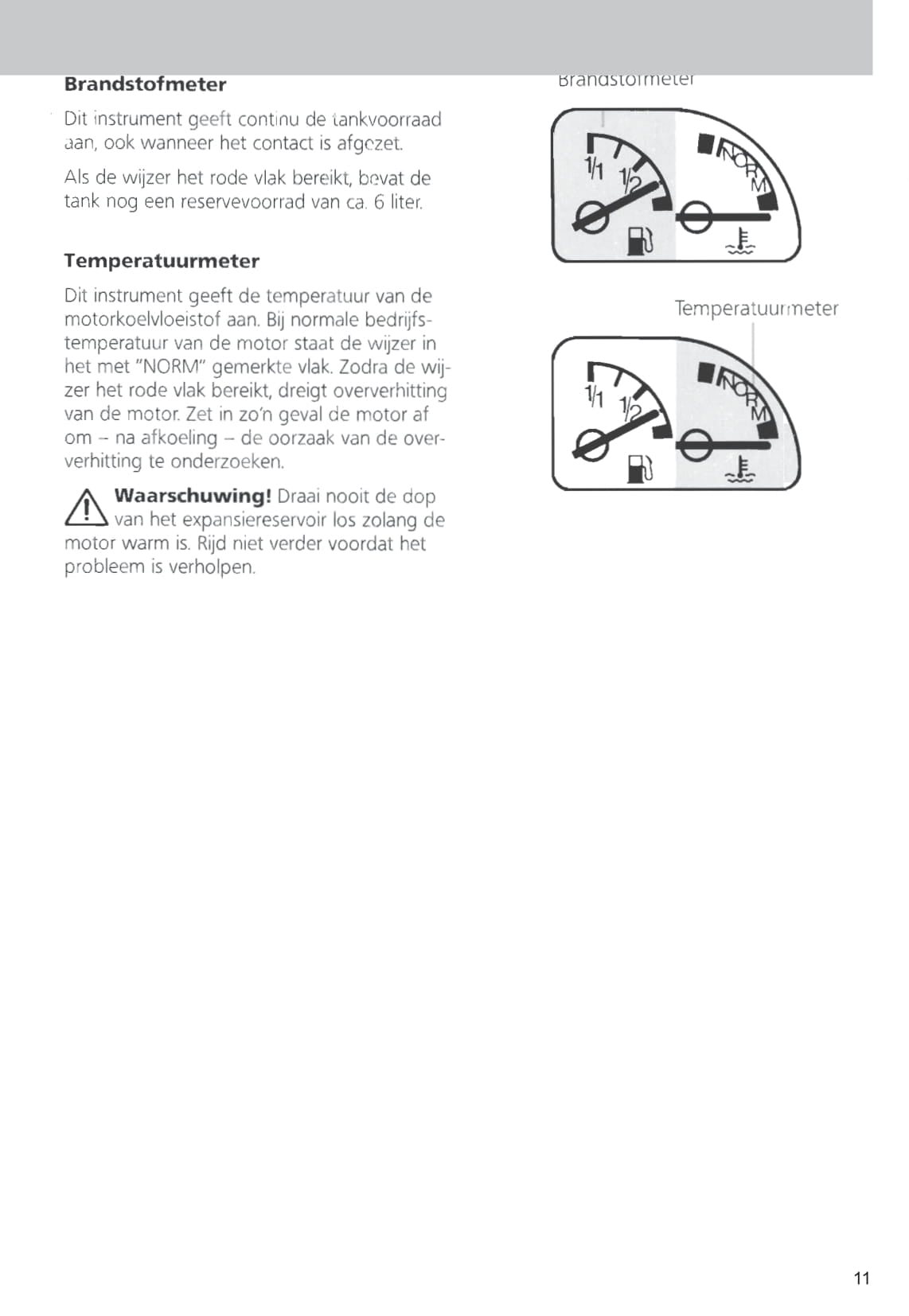 1989-1996 Ford Fiesta Owner's Manual | Dutch