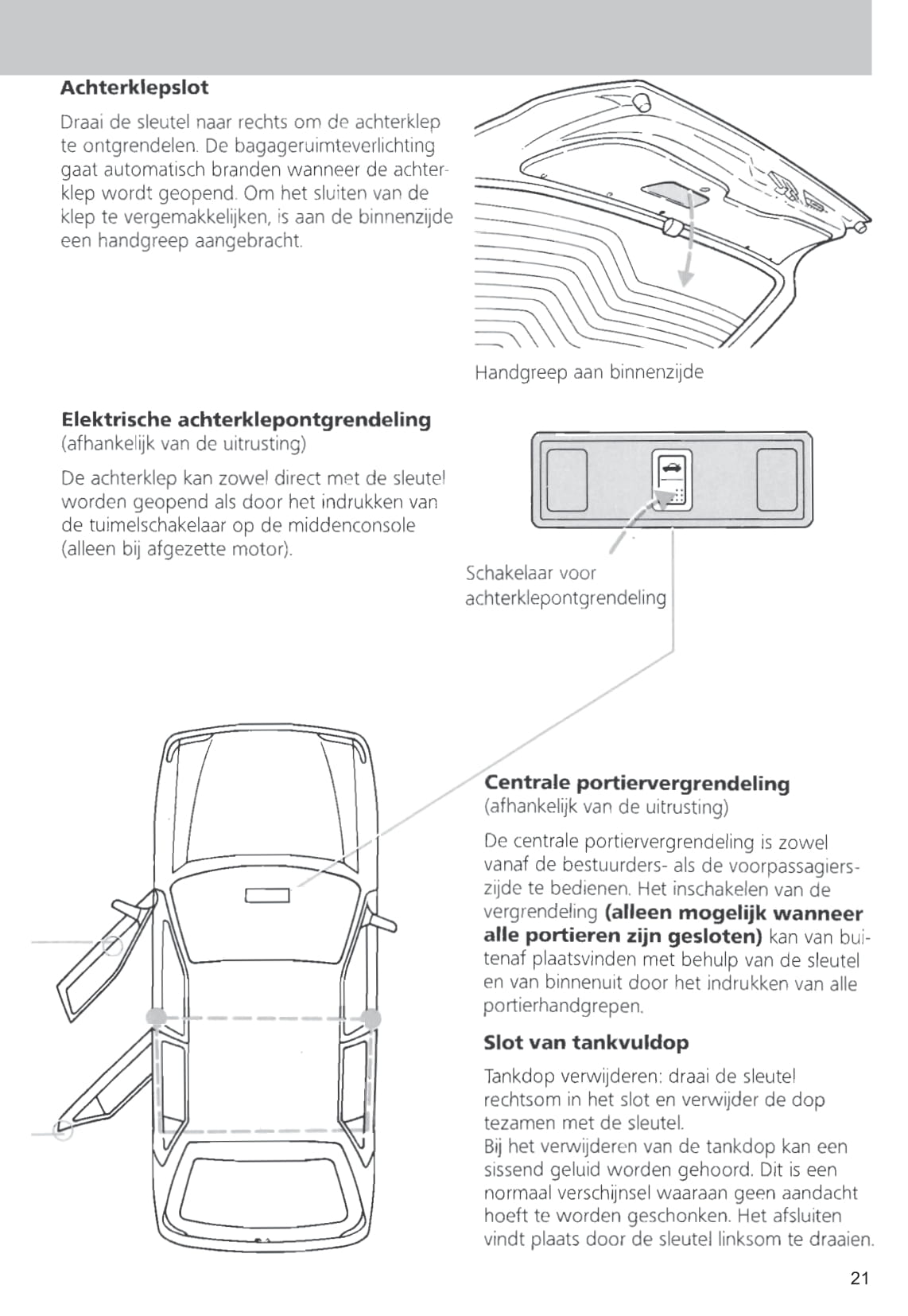 1989-1996 Ford Fiesta Owner's Manual | Dutch