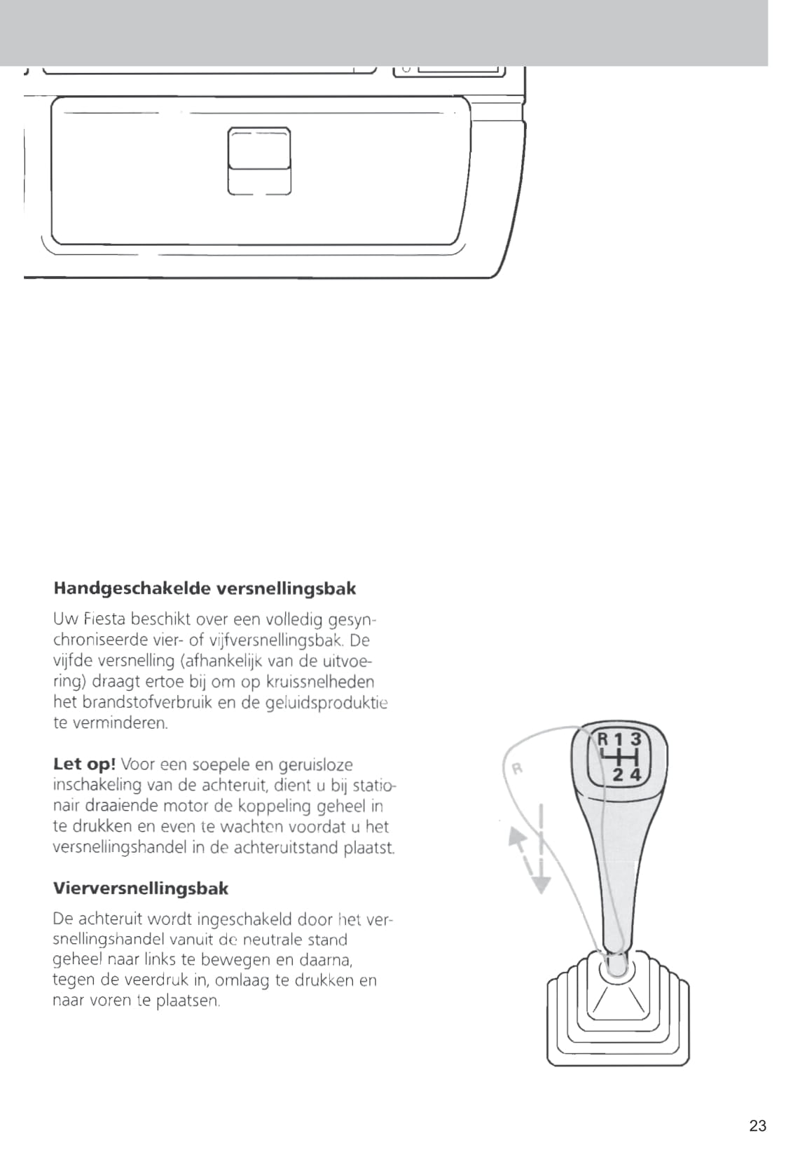 1989-1996 Ford Fiesta Owner's Manual | Dutch