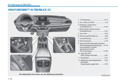 2018-2019 Hyundai i30 Owner's Manual | German