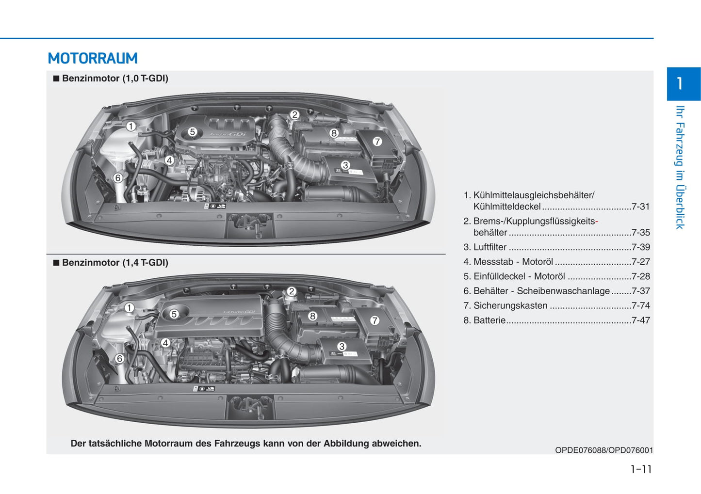 2018-2019 Hyundai i30 Owner's Manual | German