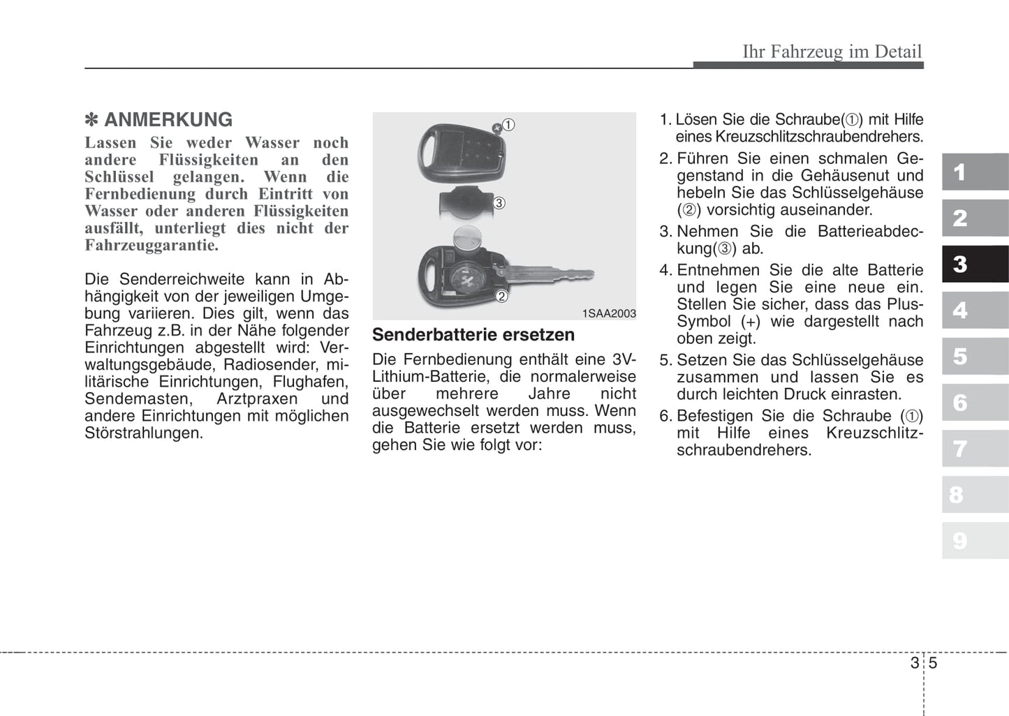 2006-2007 Kia Picanto Bedienungsanleitung | Deutsch