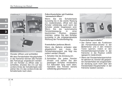 2006-2007 Kia Picanto Bedienungsanleitung | Deutsch