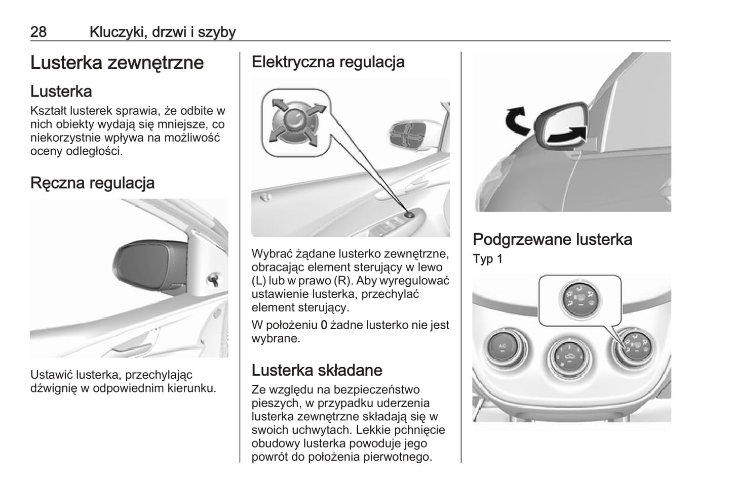 2018 Opel Karl Owner's Manual | Polish