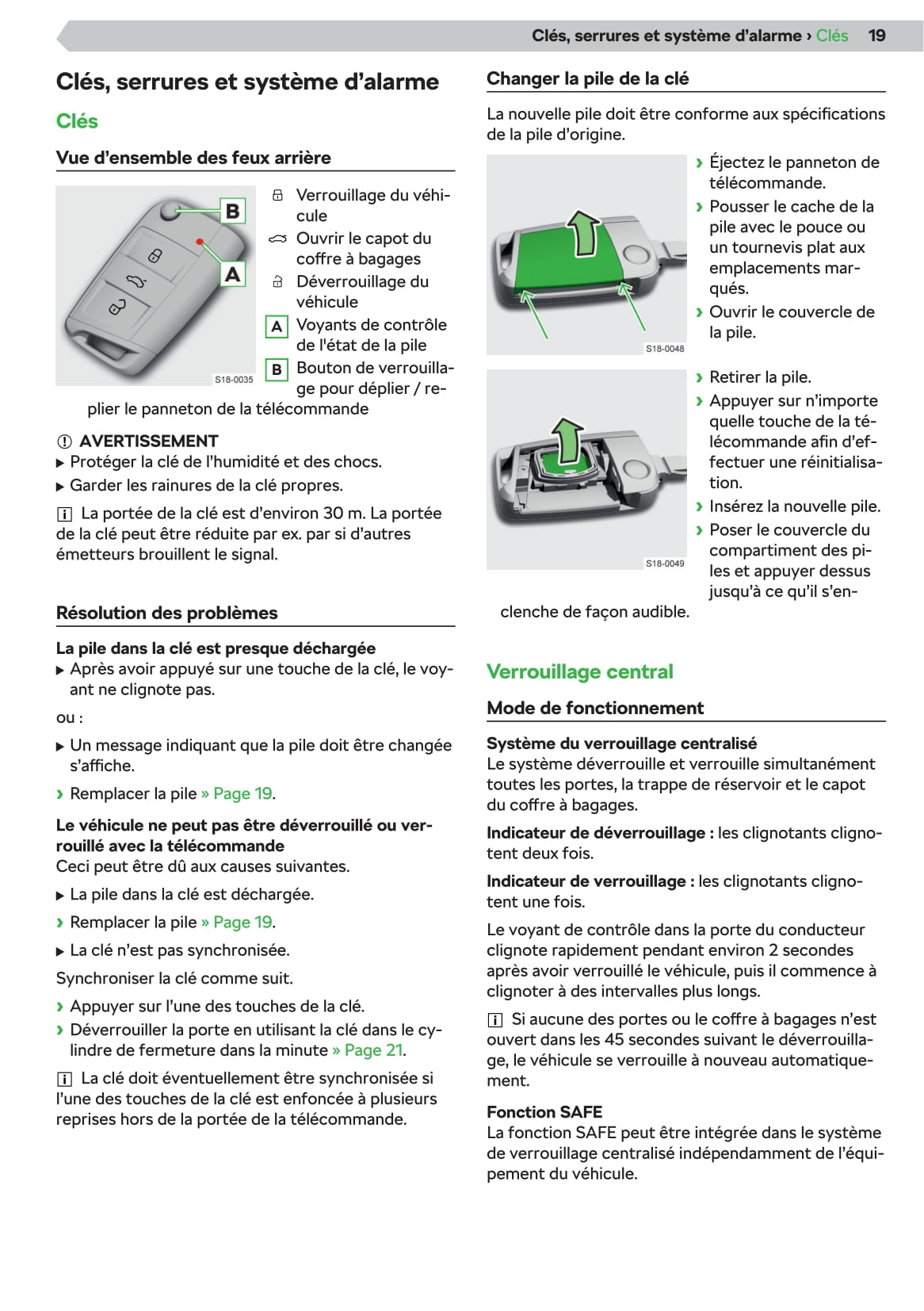 2019-2020 Skoda Kamiq Owner's Manual | French