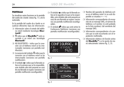 Alfa Romeo Mito Blue&Me Instrucciones 2008 - 2014