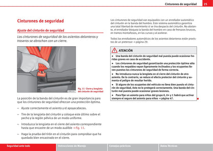 2009-2012 Seat Leon Bedienungsanleitung | Spanisch