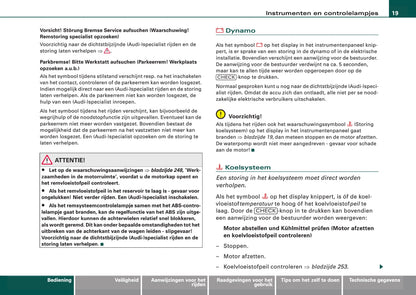 2008-2011 Audi A6 Owner's Manual | Dutch