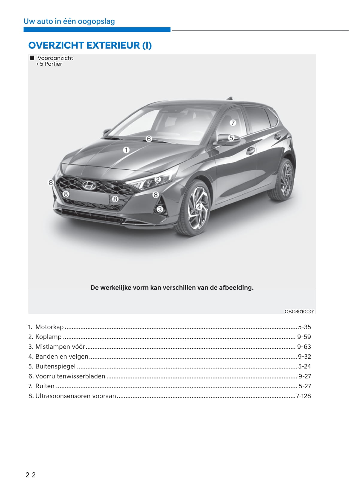 2021-2022 Hyundai i20/i20 N-Line/Bayon Owner's Manual | Dutch