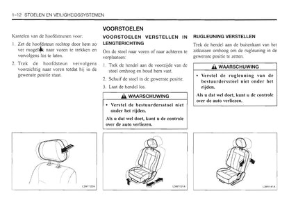 2000-2006 Daewoo Evanda Owner's Manual | Dutch