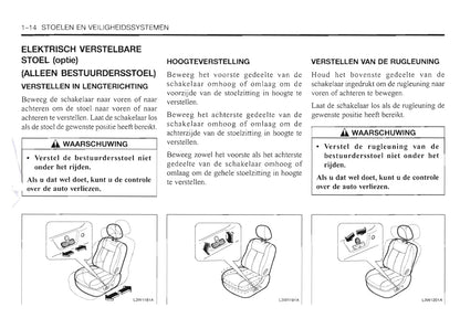 2000-2006 Daewoo Evanda Owner's Manual | Dutch