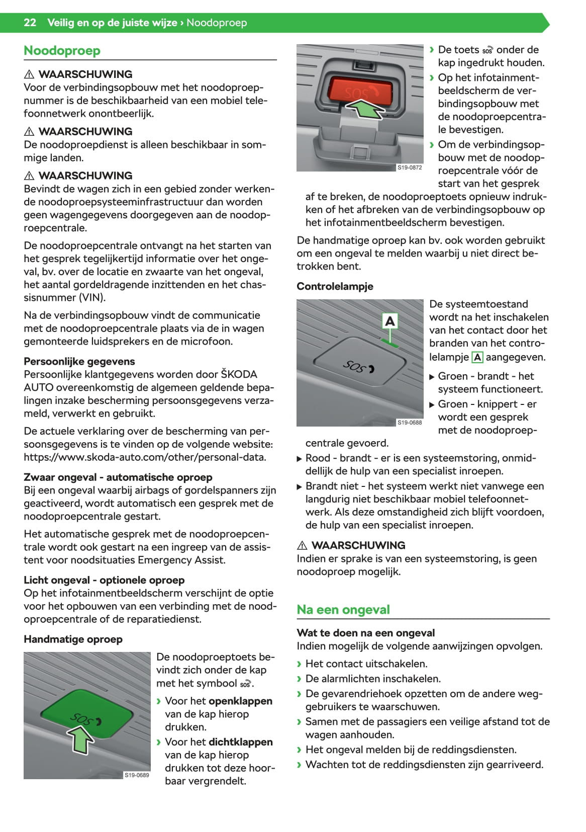 2020-2023 Skoda Octavia Bedienungsanleitung | Niederländisch