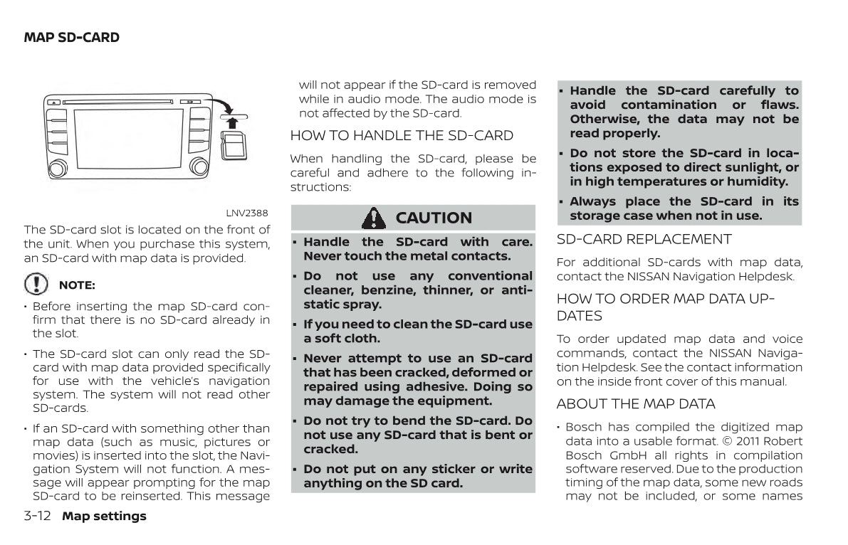 Nissan Navigation System Owner's Manual 2019