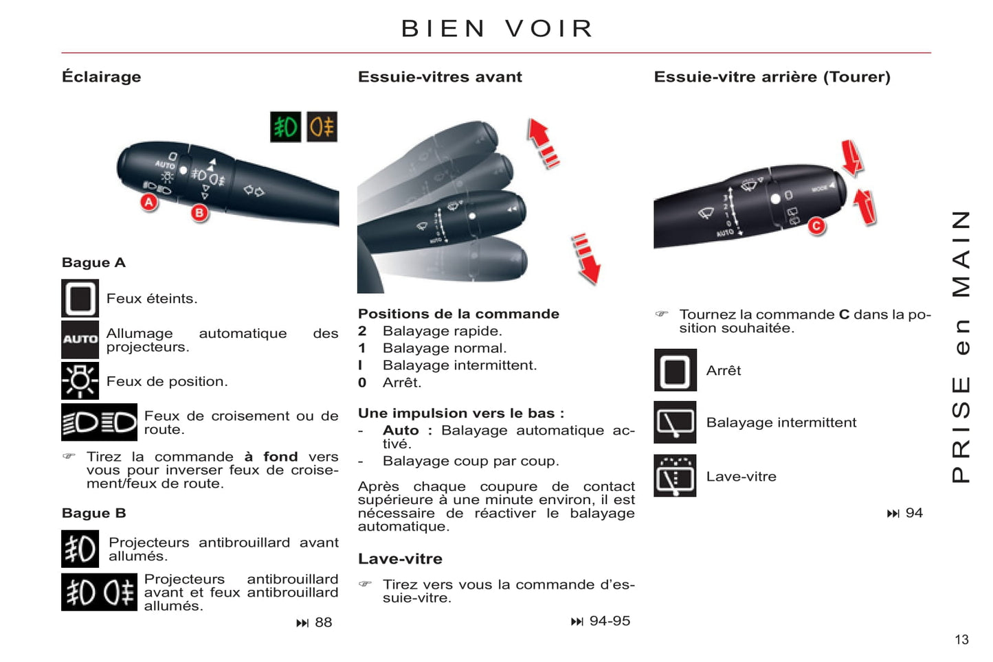 2011-2012 Citroën C5 Owner's Manual | French