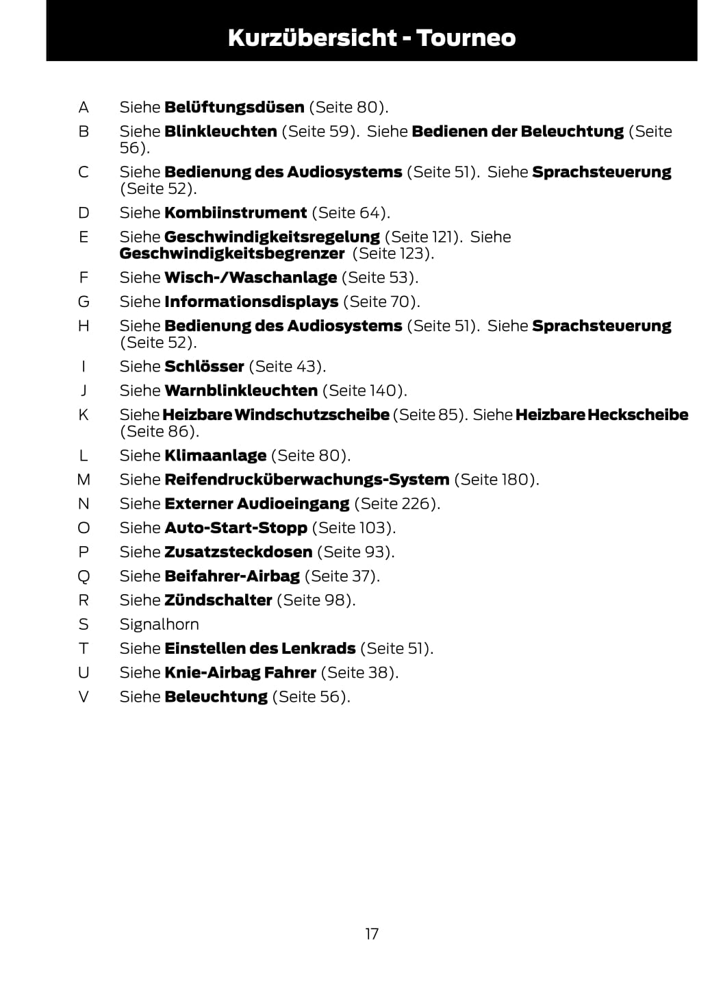 2014-2015 Ford Tourneo Courier / Transit Courier Bedienungsanleitung | Deutsch