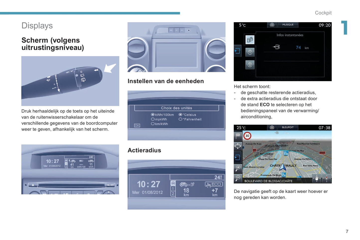 2017-2018 Peugeot Partner Electric/Partner Tepee Electric Bedienungsanleitung | Niederländisch