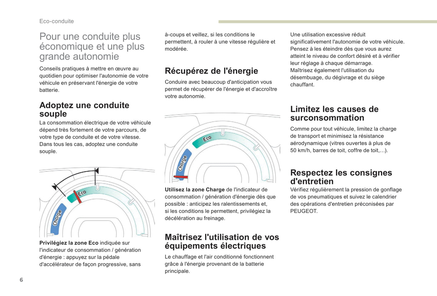 2017-2020 Peugeot Ion Owner's Manual | French