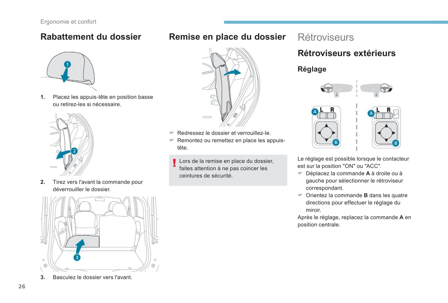 2017-2020 Peugeot Ion Owner's Manual | French