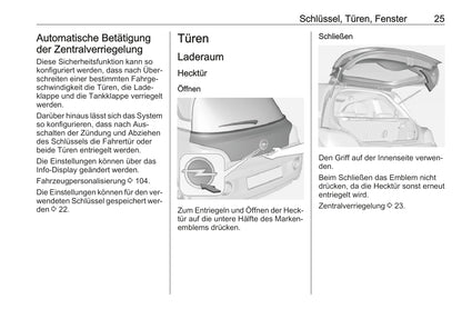 2016 Opel Adam Bedienungsanleitung | Deutsch