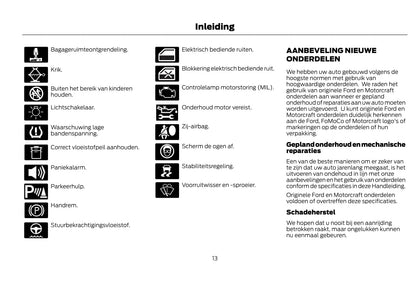 2021-2022 Ford Kuga Vignale Owner's Manual | Dutch