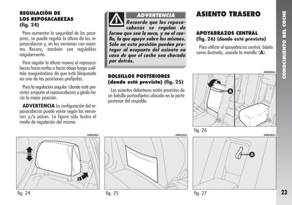 2003-2005 Alfa Romeo 156 Owner's Manual | Spanish