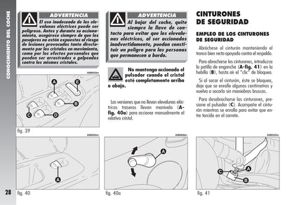 2003-2005 Alfa Romeo 156 Owner's Manual | Spanish