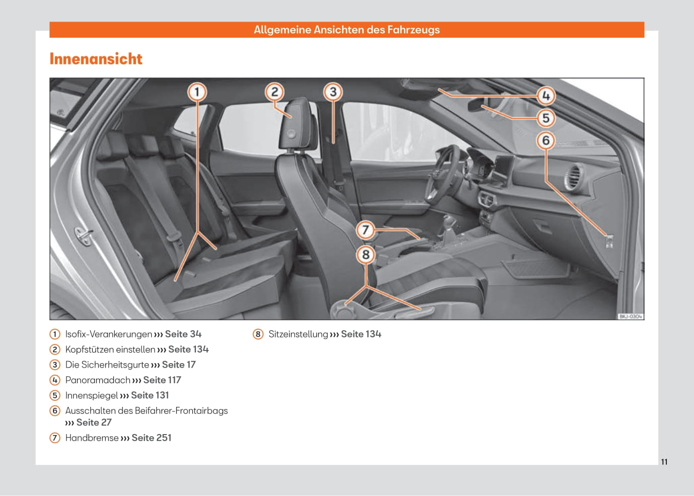 2021-2022 Seat Ibiza Owner's Manual | German