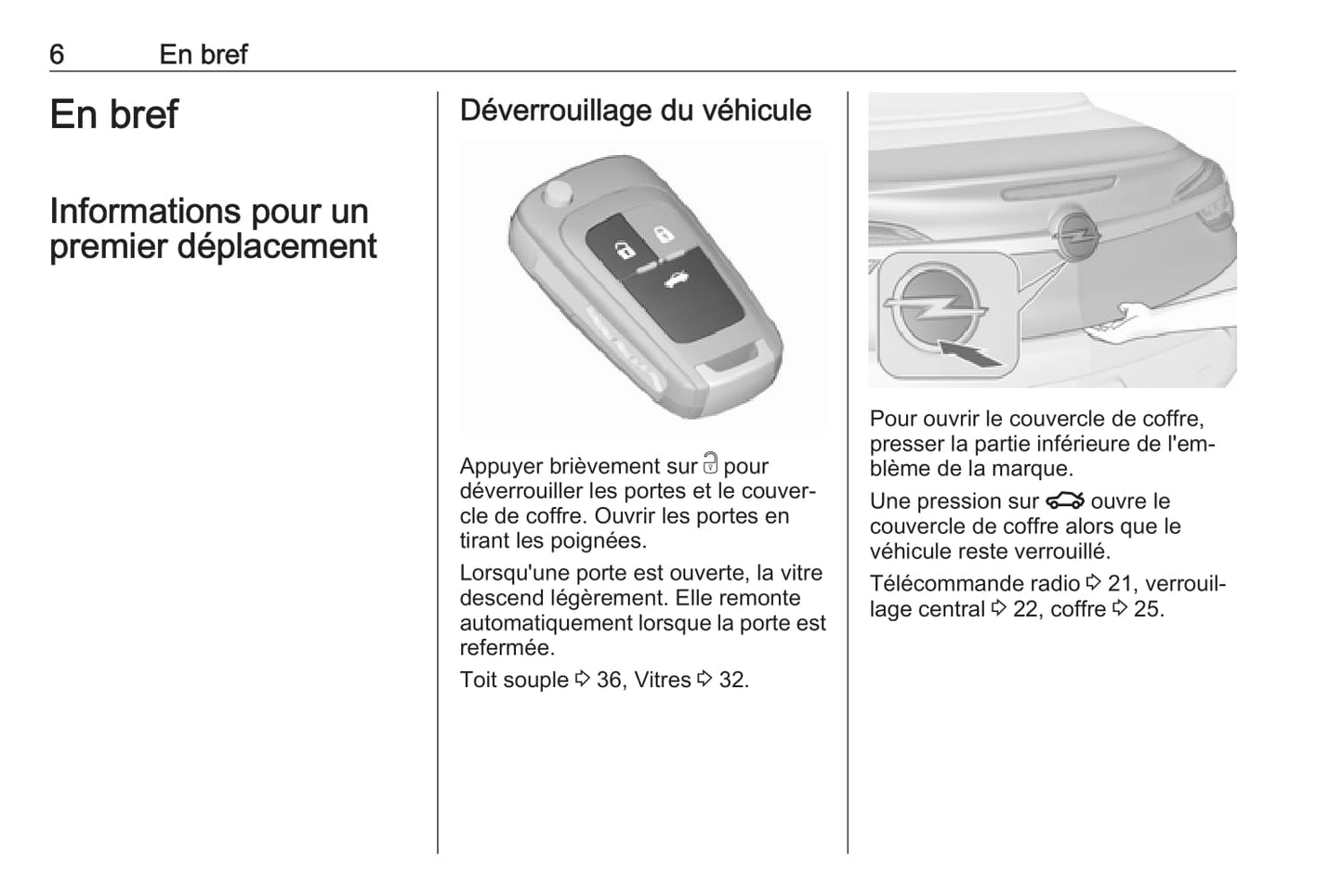 2018 Opel Cascada Owner's Manual | French