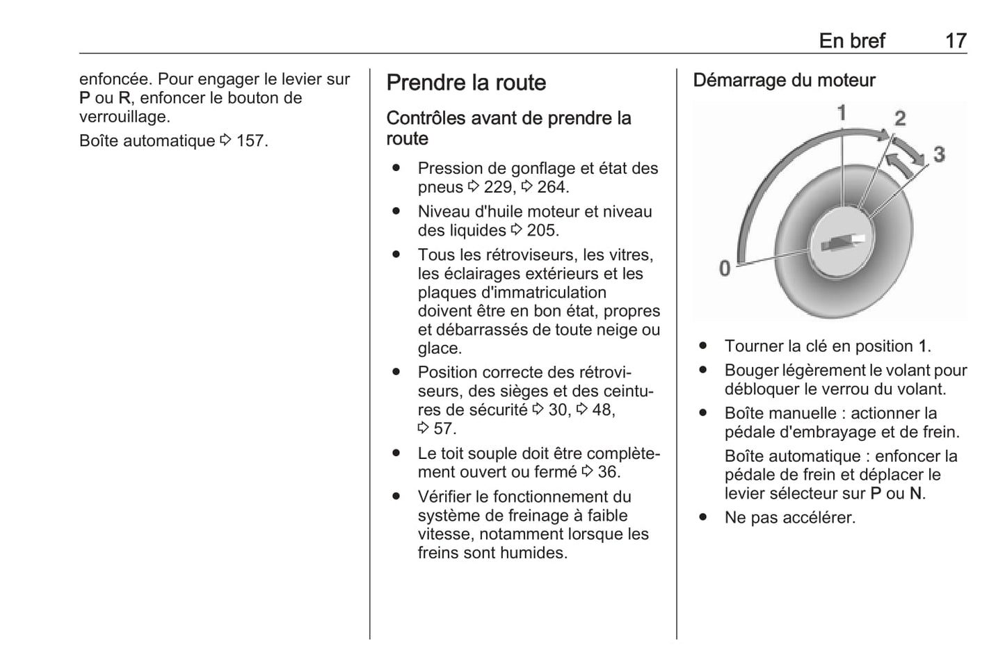 2018 Opel Cascada Owner's Manual | French