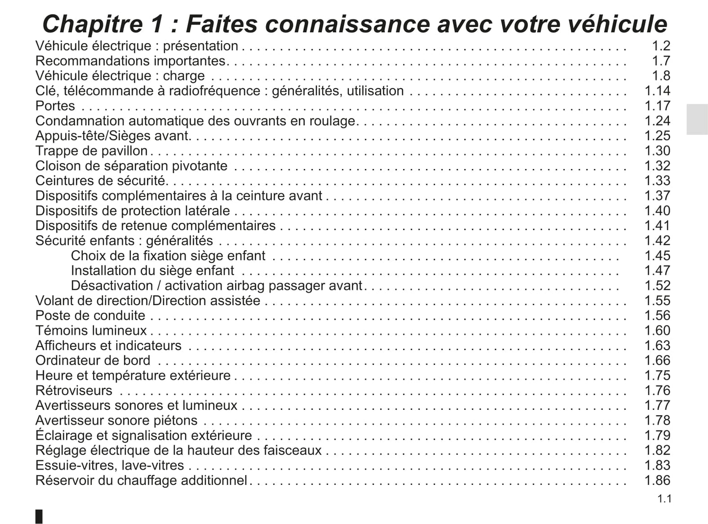 2012-2013 Renault Kangoo Z.E. Owner's Manual | French