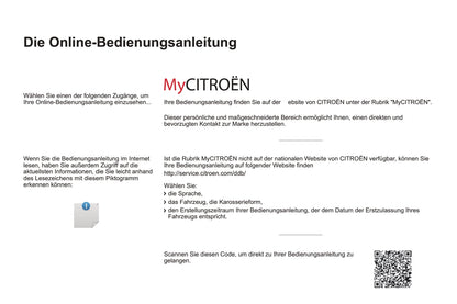 2016-2017 Citroën C4 Aircross Owner's Manual | German