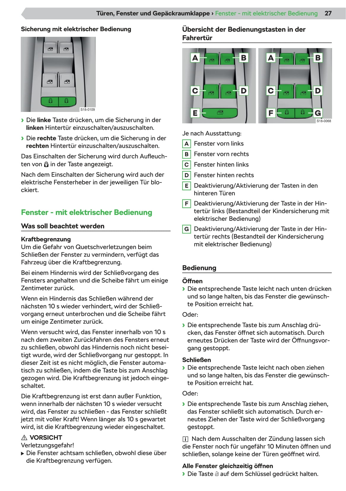 2019-2020 Skoda Superb iV Owner's Manual | German