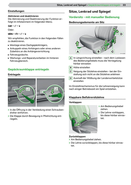 2019-2020 Skoda Superb iV Owner's Manual | German