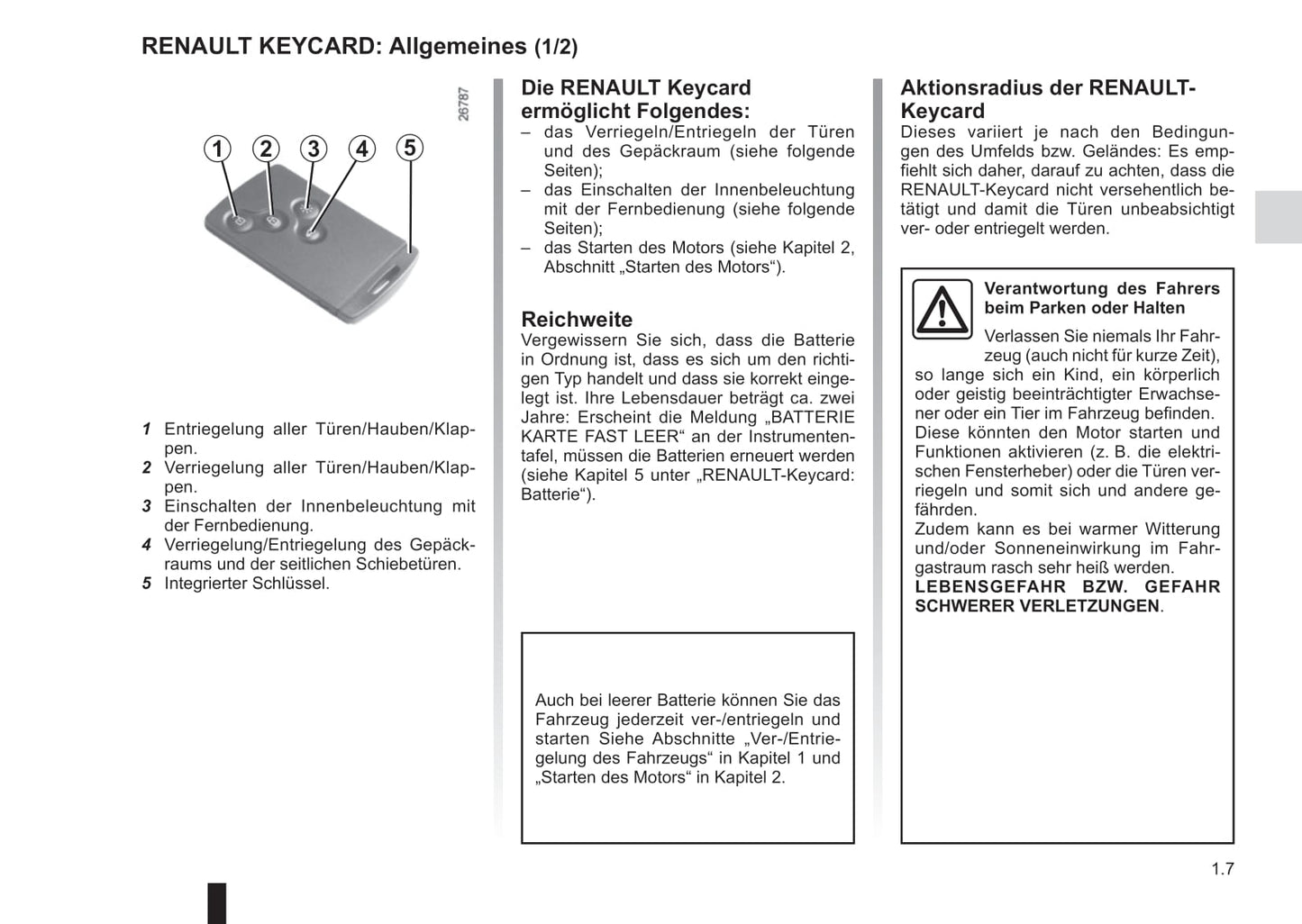 2016-2017 Renault Twingo Owner's Manual | German