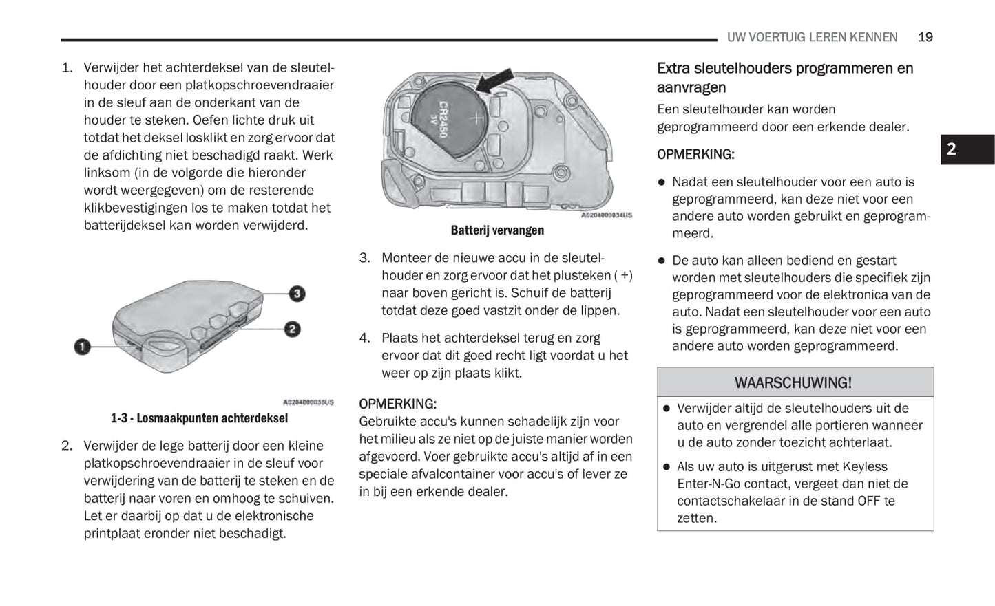 2020-2021 Jeep Gladiator Owner's Manual | Dutch