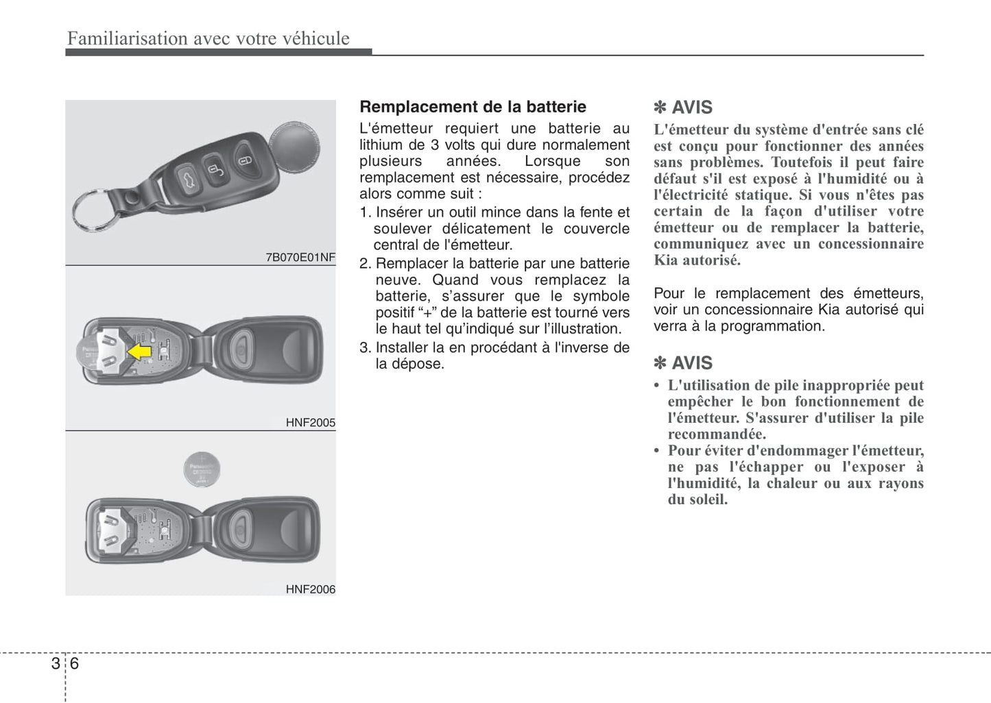 2007-2008 Kia Magentis Bedienungsanleitung | Französisch