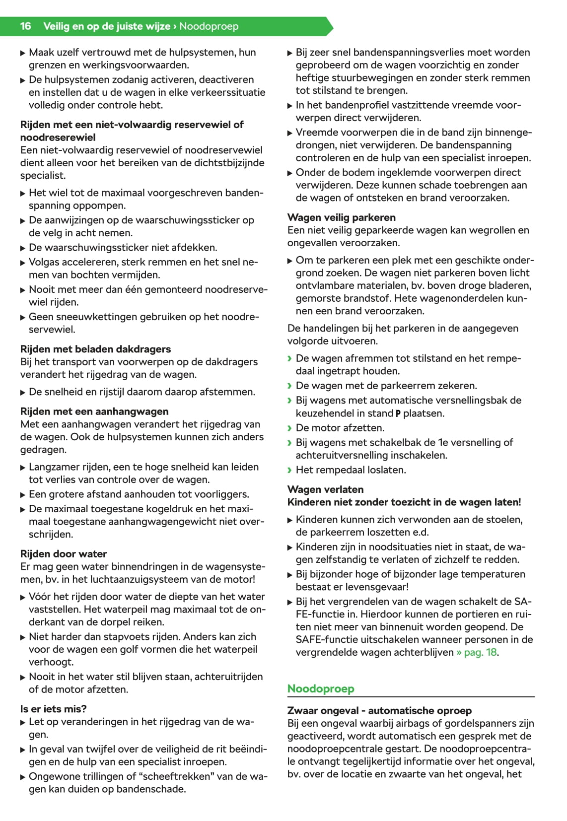 2019-2020 Skoda Scala Owner's Manual | Dutch