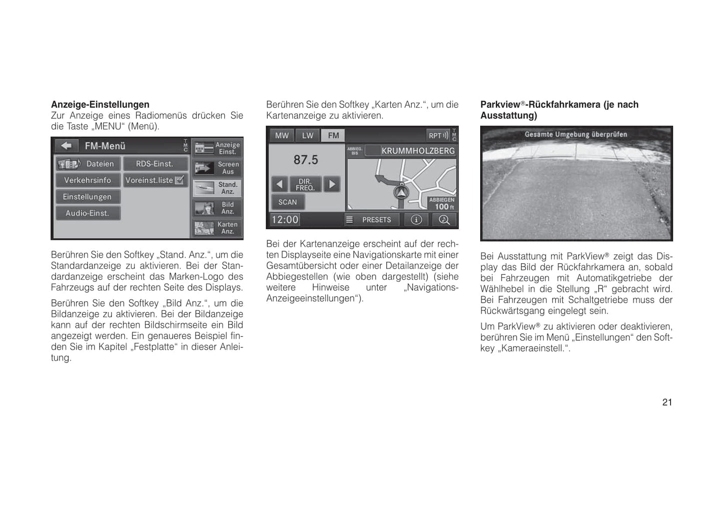 Navigation Bedienungsanleitung 2012 - 2013